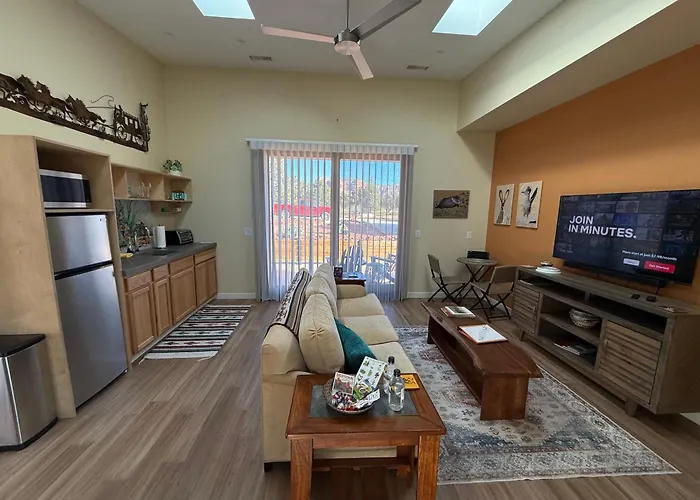 Red Canyon Casita Stargazing Red Rock Pass 1bd 1 Ba Sleeps 2 * Oak Creek